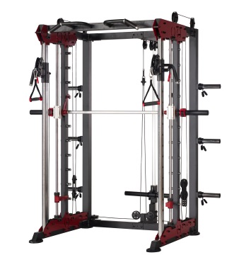 High Quality Integrated Gym Trainer Body Building Home Gym Equipment - Smith Machine Strength Training