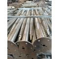 Galvanized Steel Ground Screw Pile With Flange