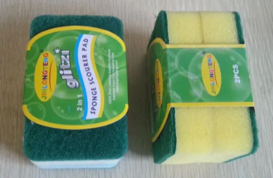 Washing kitchen cleaning sponge