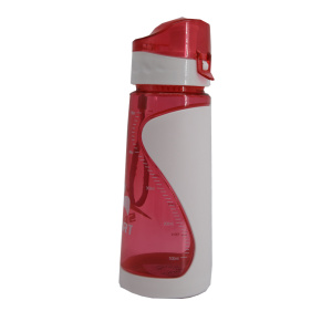 Plastik Sport Gym Flasche mit Filter und Deckel