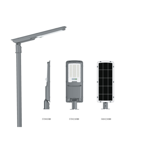 Luz de calle solar impermeable al aire libre de aluminio personalizada IP65