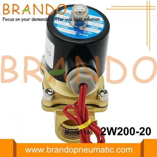 Válvula de control de válvula solenoide 2W200-20