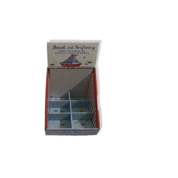 Display Cardboard box DIY with dividers