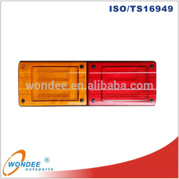 Square LED Trailer Combination Tail Lights with E-MARK