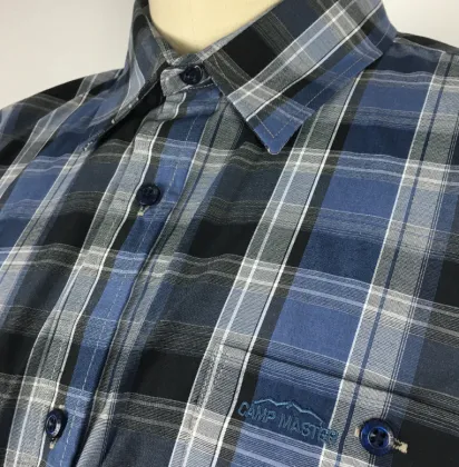 Men's Plaid Shirt Custom cotton shirt