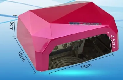 2016 hot sale nail LED lamp,bloc blanc ongle