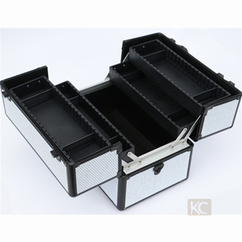 KONCAI W259 Makeup Brush Set Suitcases Storage Box