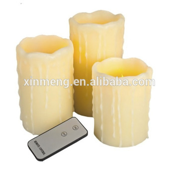 hot selling remote control smart living flameless led candles