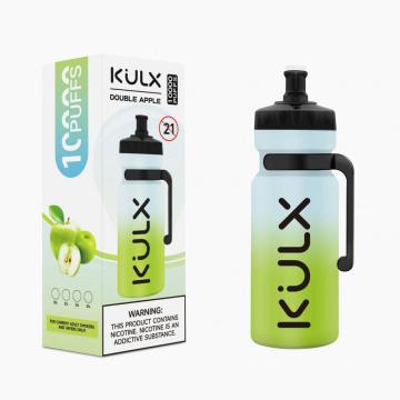 Лимонный мят Kulx 10000 Puffs хорошего качества Франция