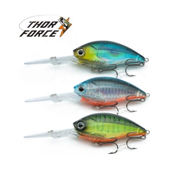 Thor Force Fishing Lures Crank Bait Floating 70mm 21g Long Lip for Sea Bass Saltwater & Freshwater