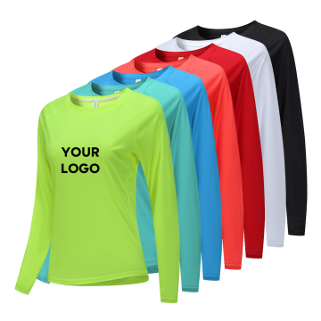 Woman Female Sports Quick Drying Long Sleeves