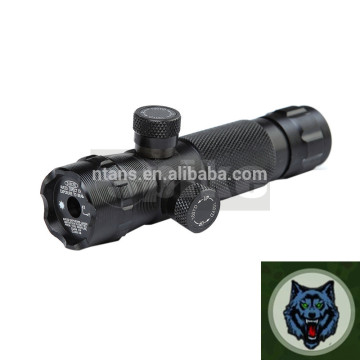 Tactical Green Laser Dot Outside Adjusted Rifle Scope Sight With 2 Mounts