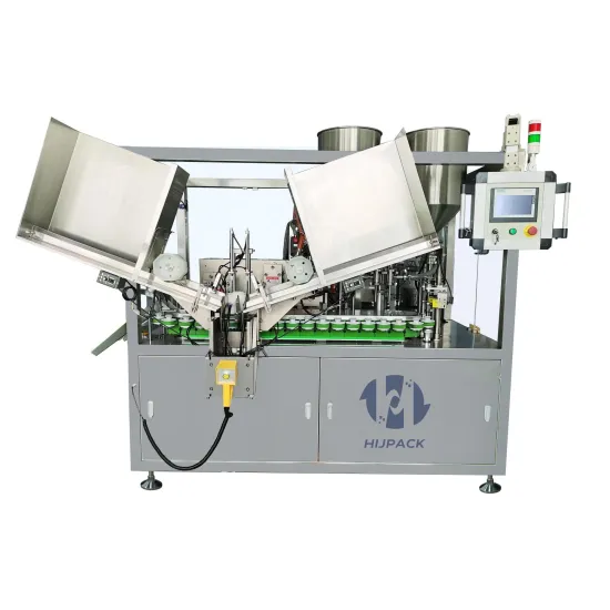 Automated Filling and Sealing Machine for Soft Plastic Tubes in Cosmetics and Dental Industries