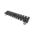 SVLEC Black Strain Relief Plate Cable Fixing Plate