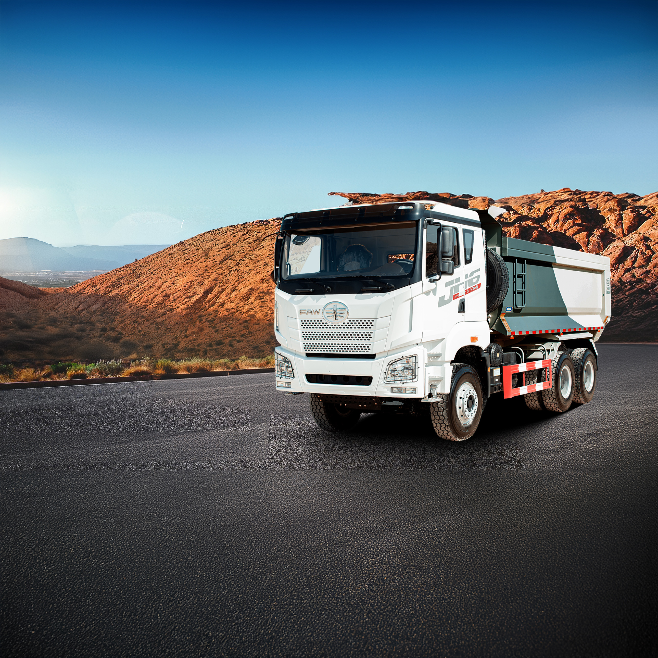 Reliable JH6 Dump Truck Designed for Heavy Duty Use