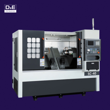Efficient CNC Lathe Machines for Factory Supply - SC-40 Slant Bed Double Spindle CNC Lathe