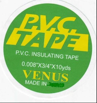 Venus Corrosion Proof Pvc Electrical Insulation Tape High Pressure-resistance
