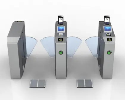 ESD Access Control Swing Barriers Baffle Gate