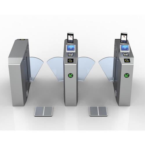 ESD Swipe Card Access Control Turnstile Gate