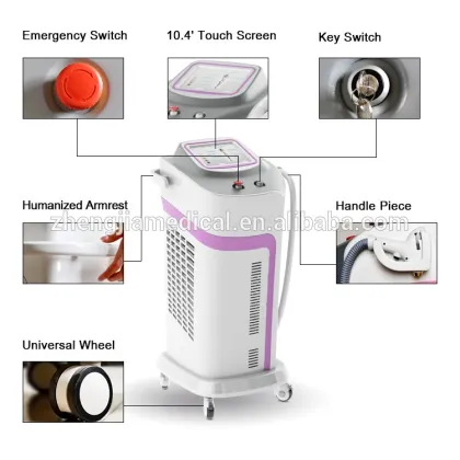 Newest beauty laser equipment 808nm Diode Laser Hair Removal beauty device