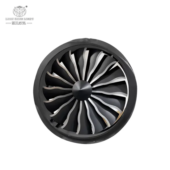 LIONKING 150W Aircraft Engine Fan Light - Battery Operated Strobe for DJ Booths & Nightclubs