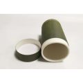 Boîte ronde en papier mâché pour emballage de thé vert