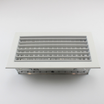 Air Conditioner Aluminum Ventilation Weatherproof Outside Wall Vent Air Louver Fresh Intake Rainproof Outdoor Louver