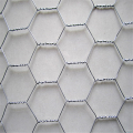 Hot dip elektro galvanis heksagonal mesh