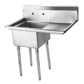 Commercial Kitchen Compartment Sink With Drainboard