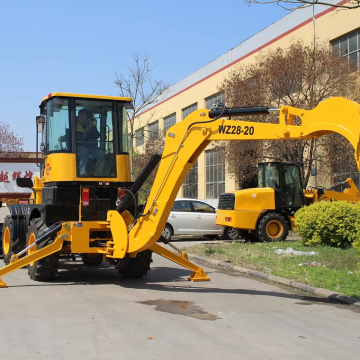 Chargeur de rétrocaveuse de 2 tonnes à 4 tonnes - WZ28-20: cadre articulé, nouvelle excavatrice et chargeur de roues pour creuser