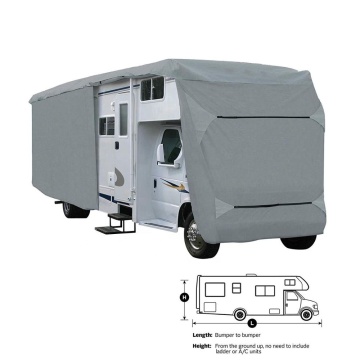 Yüksek kaliteli sıcak satış toptan UV koruma rv kapak su geçirmez karavan seyahat römork kapağı optimal kapsama