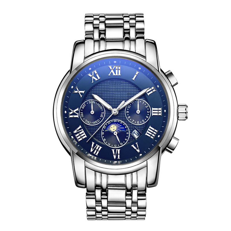 Men watch customize mechanical watch wholesale casual watch custom logo