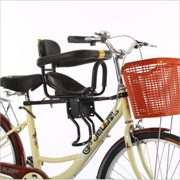 Electric Bike Front Child Seat with Safety Cushion