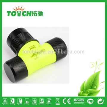 IP67 supper power camping lights t6 bulb 1200 lumen high waterproof with ce certification aaa battery source power camping light