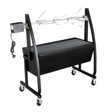Deluxe BBQ-Spießröster mit Rotisserie-Motor