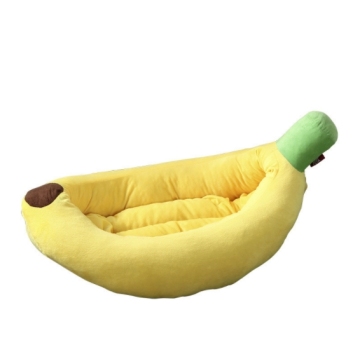 Year-Round Pet Kennel for Removable & Washable Banana Fiber Bedding Suitable for Small & Medium Dogs