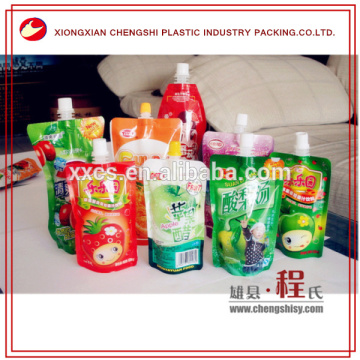 HOT!Printing Packaging material plastic stand up pouch