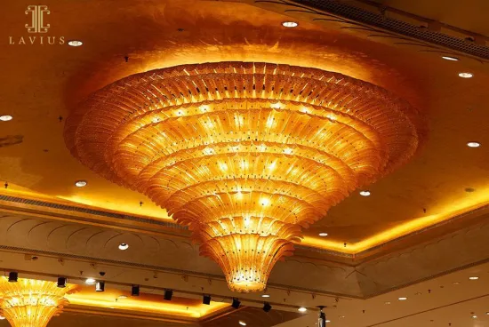 Contemporary foyer new crystal chandelier made