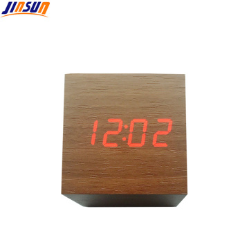 Cheapest Square Wood Led Clock