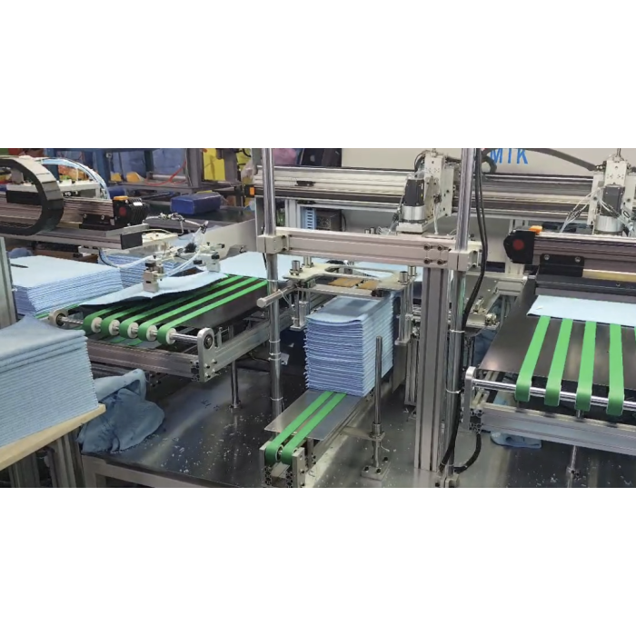 دستگاه حوله نمایش تصویری و تاشو دو کاناله