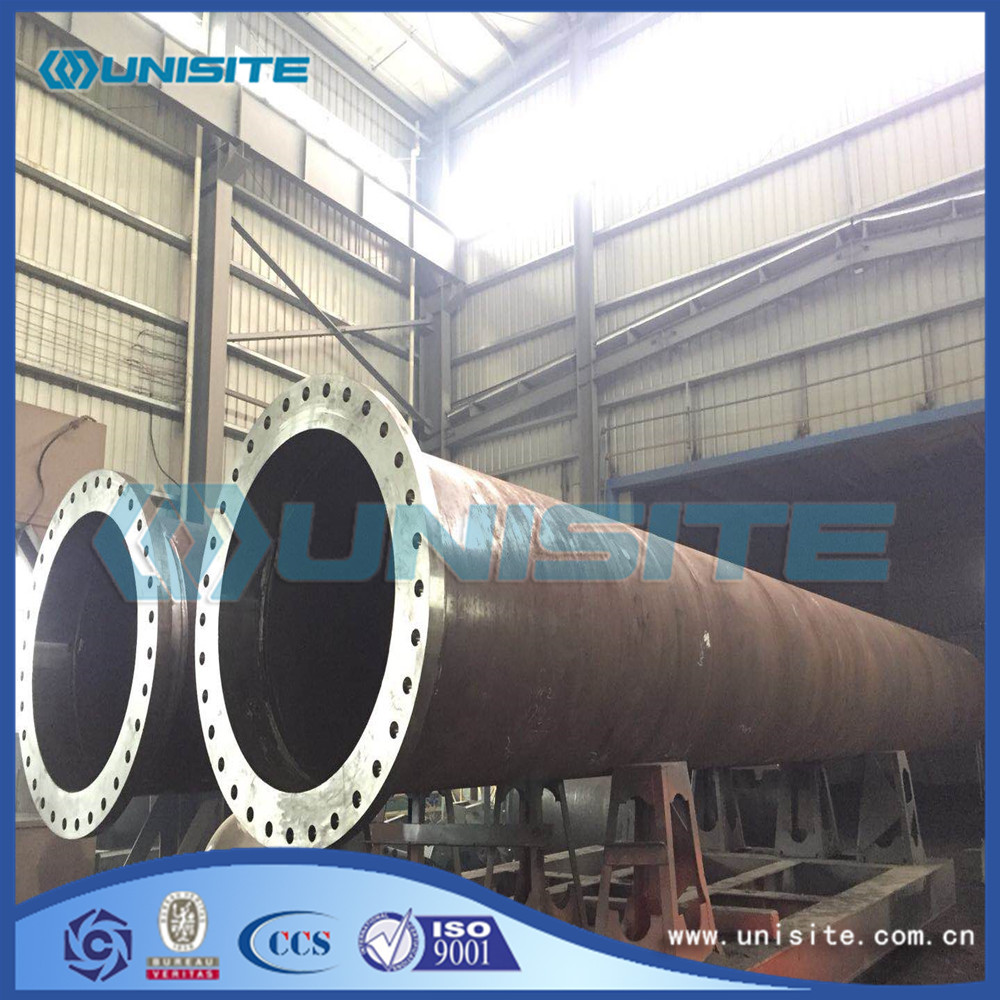 Straight Structural Steel Pipe With Flange