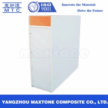 PU Espuma reforzada FRP Sandwich Panel Camión Cuerpo