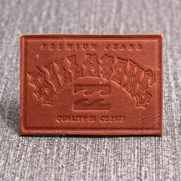 Custom Faux Leather Labels for Jeans and Handbags