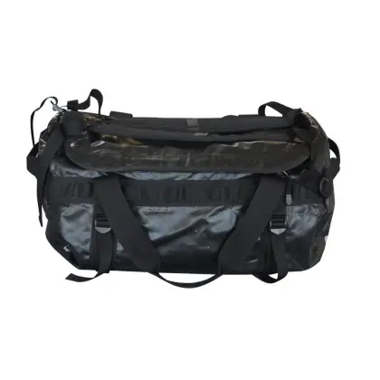 Waterproof Black Gym Duffle Bag with Extra Strength