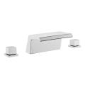 SHAMANDA Deck Mounted Waterfall Bathroom Faucet