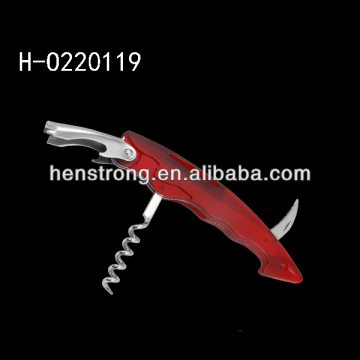 Stainless Steel Promotional Bottle Opener Wine Opener Corkerscrew