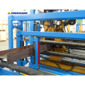 H Beam Flange Web Welding Straightening Production Line