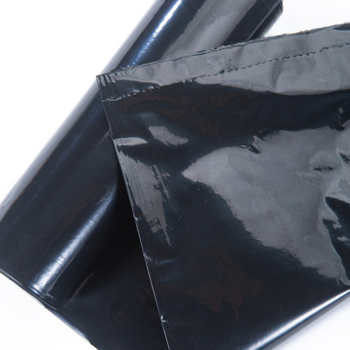 Eco-Friendly Black Custom Print Disposable 3mil Garbage Bag