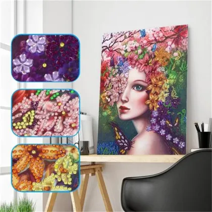 Fashion Ladies Cross Stitch Diamond Painting Wholesale