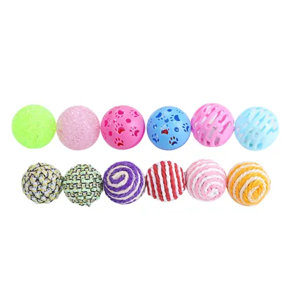 Cat Interactive Balls Toys Play Chewing Toy